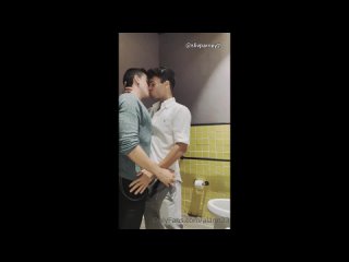 Alann23 1 Handsome Men playing in a public toilet OnlyFans  