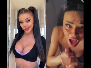 Kristen Hancher blowjob TikTok Vs OnlyFans leak raped sister fuck ...